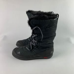 adidas winter boots womens with fur